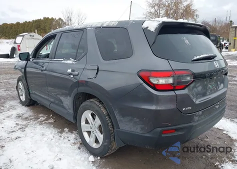 2024 Honda Pilot Lx/Sport из США, поврежденный, VIN 5FNYG1H24RB020986